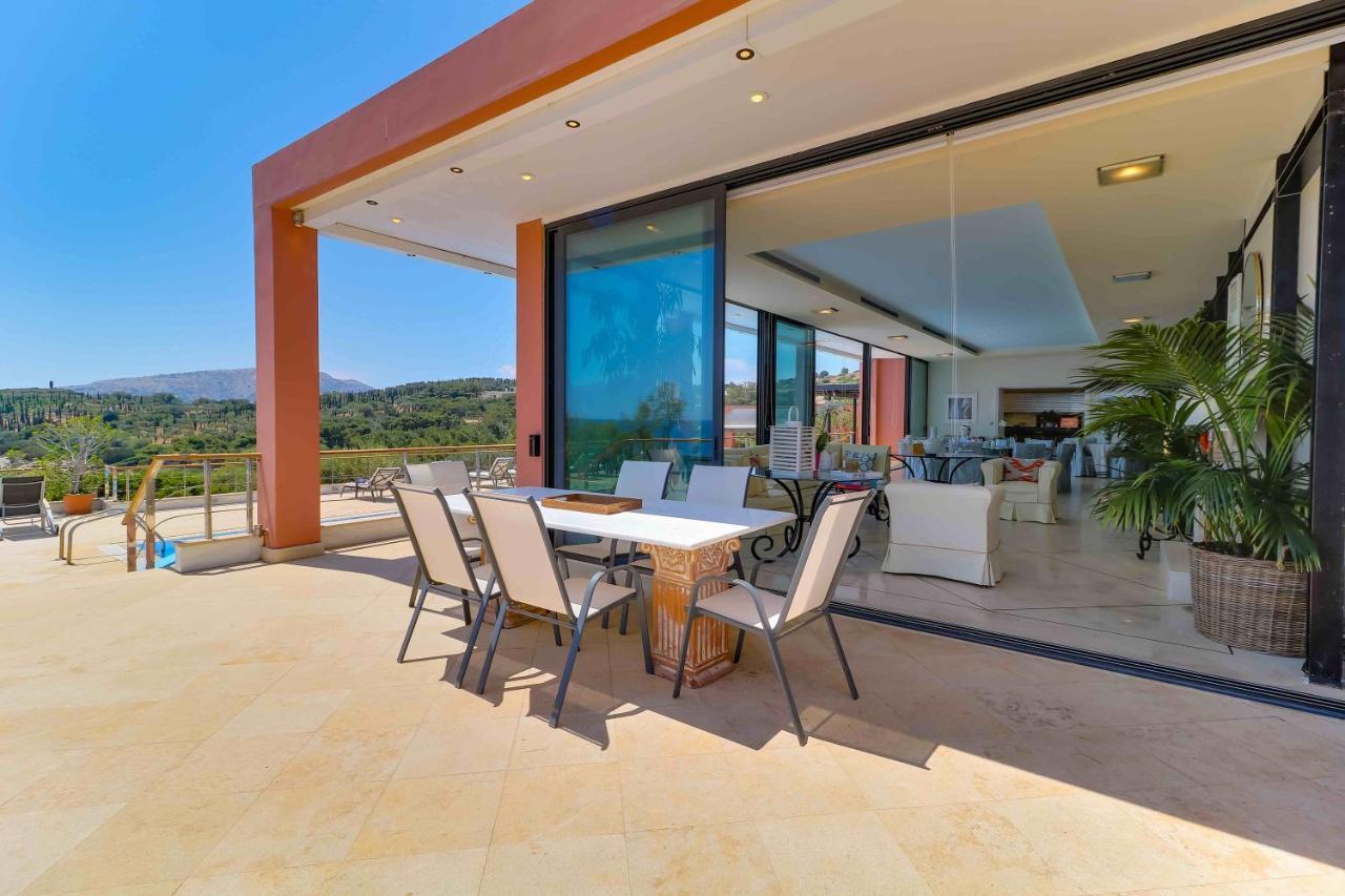 Black Diamond Beachfront Pool Villa Pasithea In Sounio, Athens Sounion Dış mekan fotoğraf