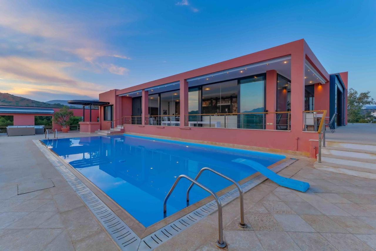Black Diamond Beachfront Pool Villa Pasithea In Sounio, Athens Sounion Dış mekan fotoğraf