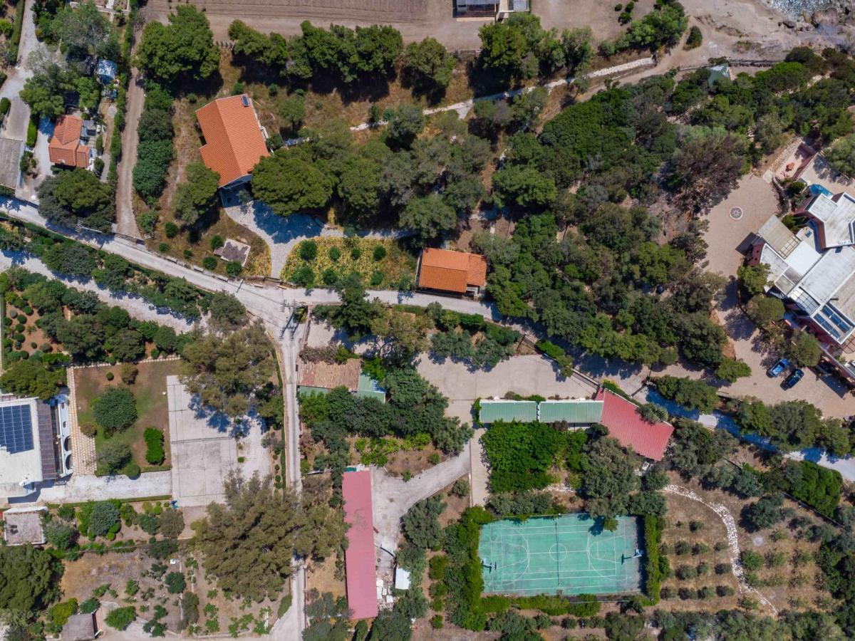 Black Diamond Beachfront Pool Villa Pasithea In Sounio, Athens Sounion Dış mekan fotoğraf
